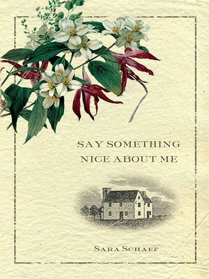 cover image of Say Something Nice About Me